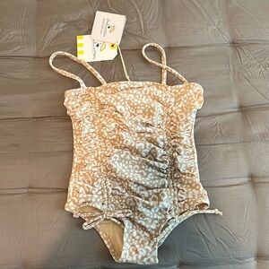 Beautiful Toddler Girl Swimsuit. Was sent the wrong size. Never used